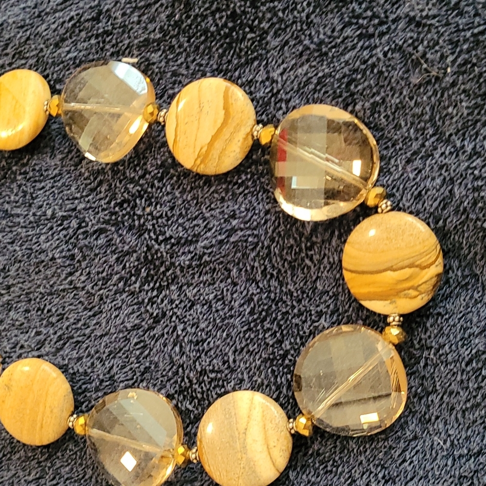 Jasper Statement Neckace - image 3
